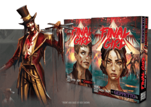 Final girl, jeu de plateau, game board
