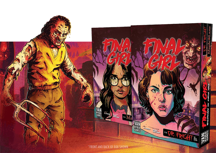 Final girl, jeu de plateau, game board