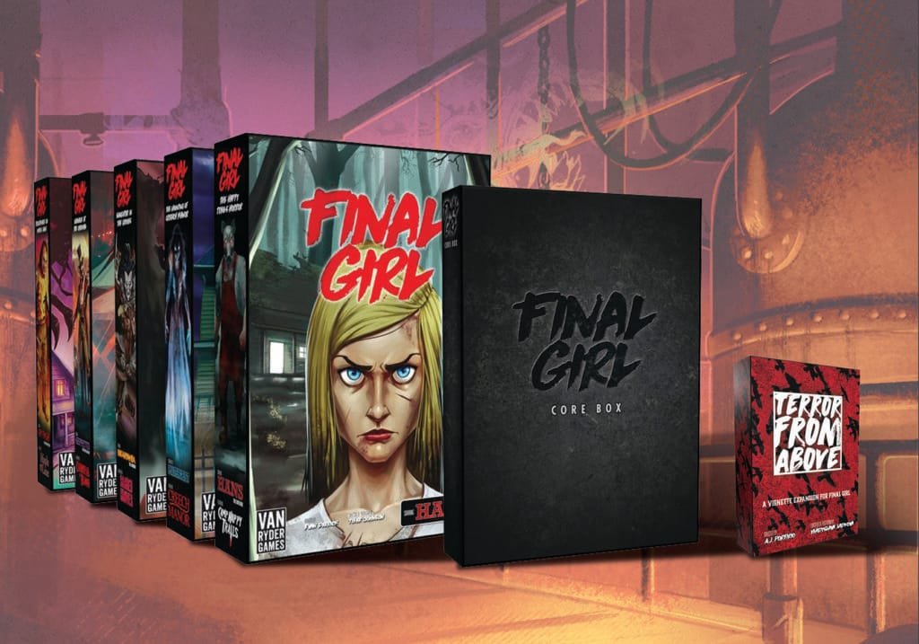 Final girl, jeu de plateau, game board