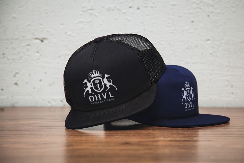 OHVL brocante hat casquette produits dérivés logo identité visuelle