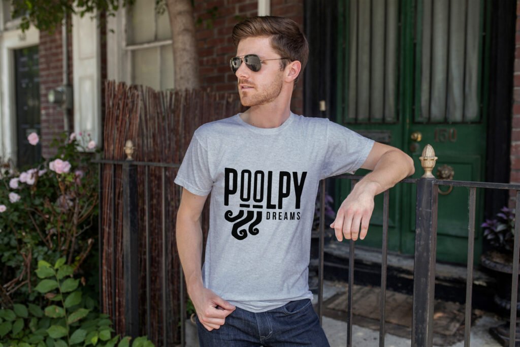 poolpy, logo, produits dérivés, t-shirt, t shirt