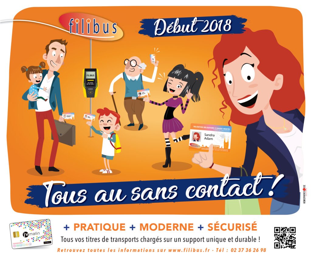 affiche arrière de bus habillage de bus